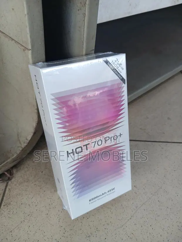 New Infinix Hot 70 Pro 5G+ 256 GB Blue · Photo 1