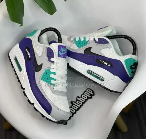 Airmax 90 White and Blue · Photo 1