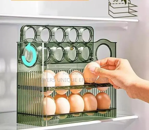 30-Pc Transparent Egg Storage · Photo 1