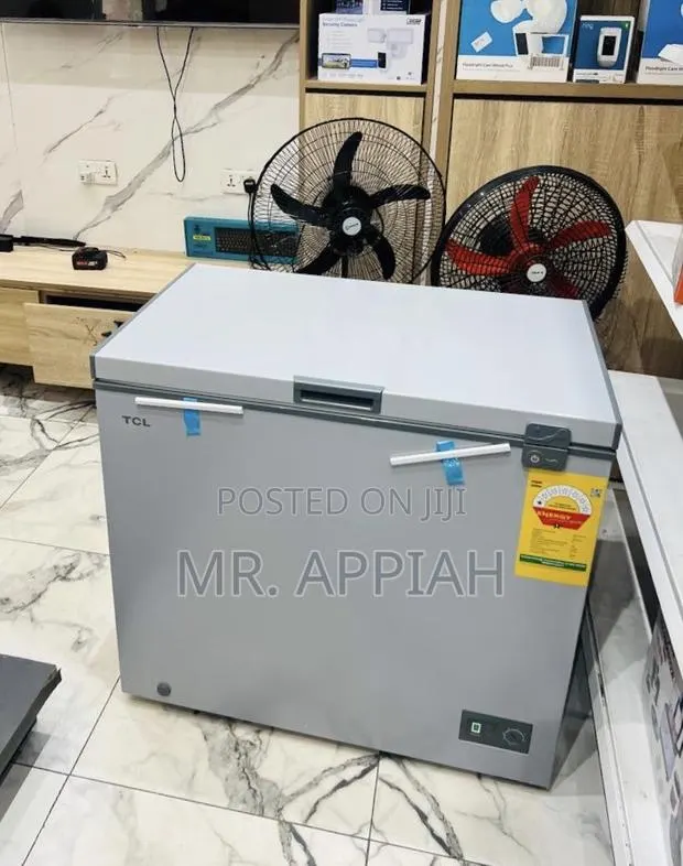 Get Premium TCL 200Liters 1 Door Electric Chest Freezer(Gray) · Photo 1