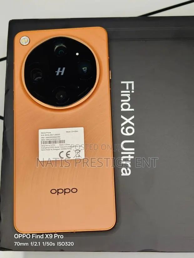 New Oppo Find X9 Ultra 1 TB Orange · Photo 1