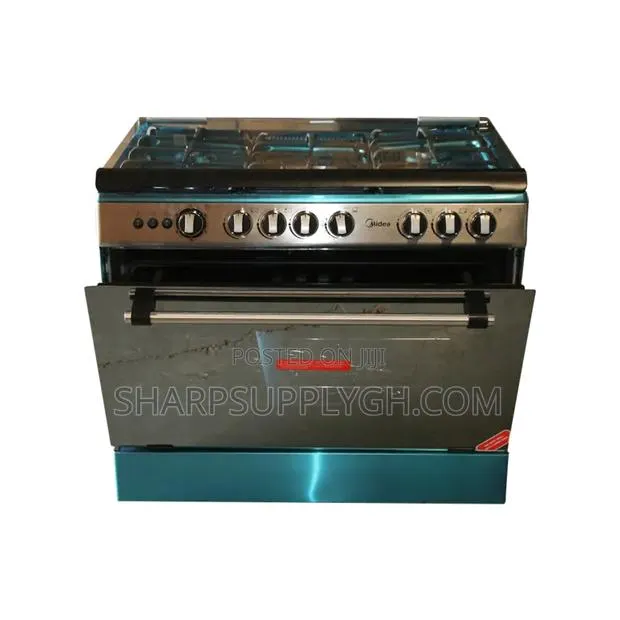 Midea 5 Burners Gas Cooker With Oven and Grill · Photo 1