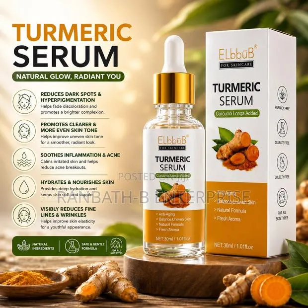 9. Elbbub Turmeric Serum – Anti-Aging Skincare · Photo 1