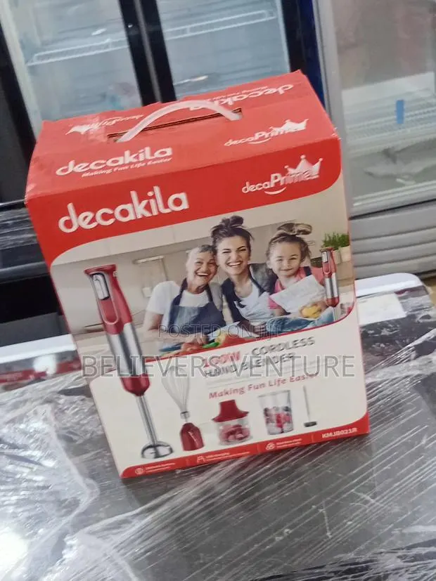Powerful Blending Made Easy With Decakila Cordless Hand Blender · Photo 1
