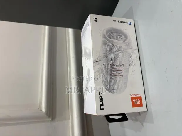 Premium JBL Flip 7 Wireless Bluetooth Speaker(White)25watt. · Photo 1
