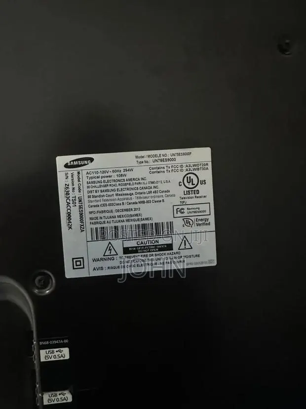 Television 75inches Samsung · Photo 1