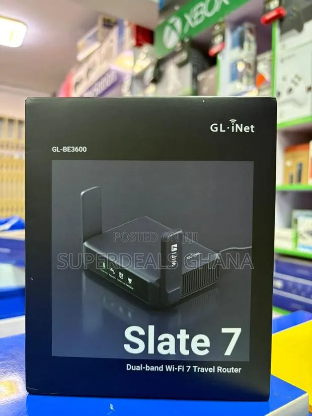 GL.iNet GL-BE3600 (Slate 7) Portable Travel Routers · Photo 1