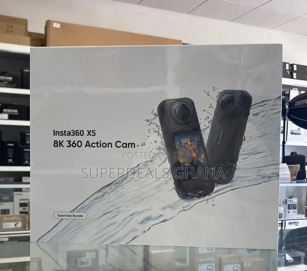 Insta360 X5 Essentials Bundle - Waterproof 8k 360° Action Camera · Photo 1