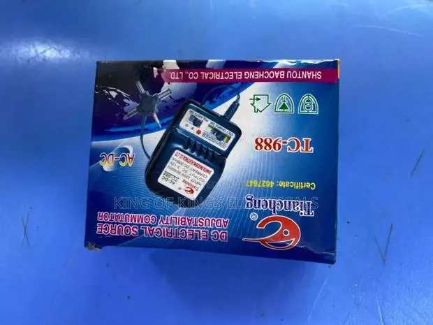 Trancheng Tc-988 Dc Electrical Source Adapter–Multi-Purpose Type. · Photo 1