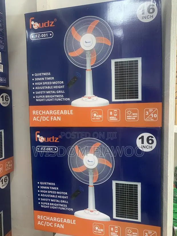 Fsudz Super Rechargeable Fan · Photo 1