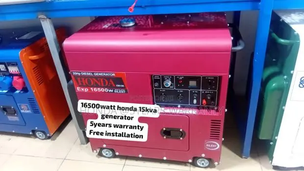 Rugged Reliability Honda 15kva 16500watt Generator 15kva · Photo 1