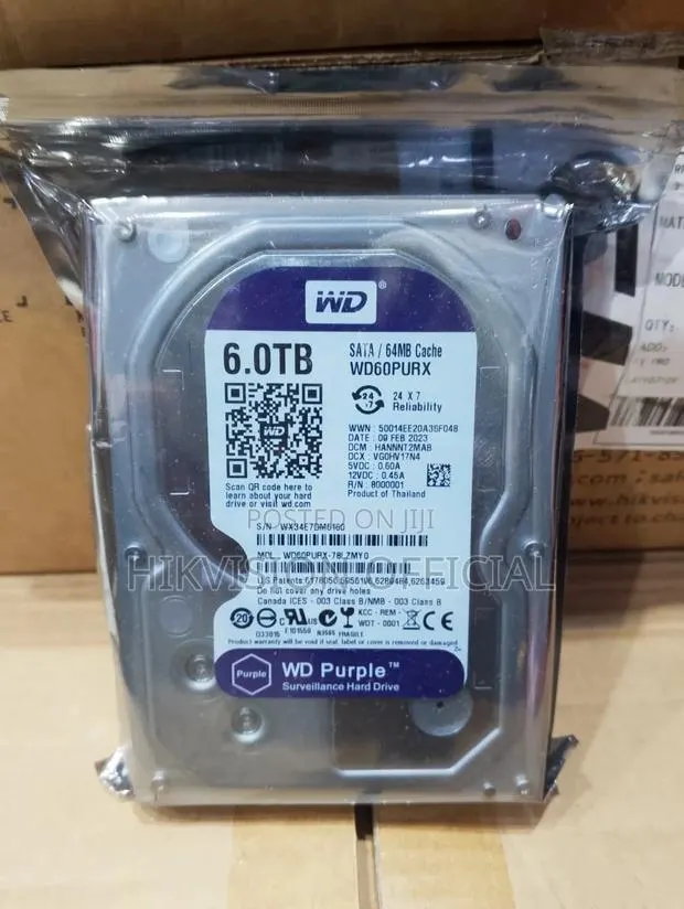 Hardrive 6tb-wd For Dvr And Nvr · Photo 1