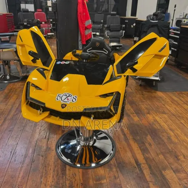 Lamborghini Car Barber Chair for Kids Salon · Photo 1