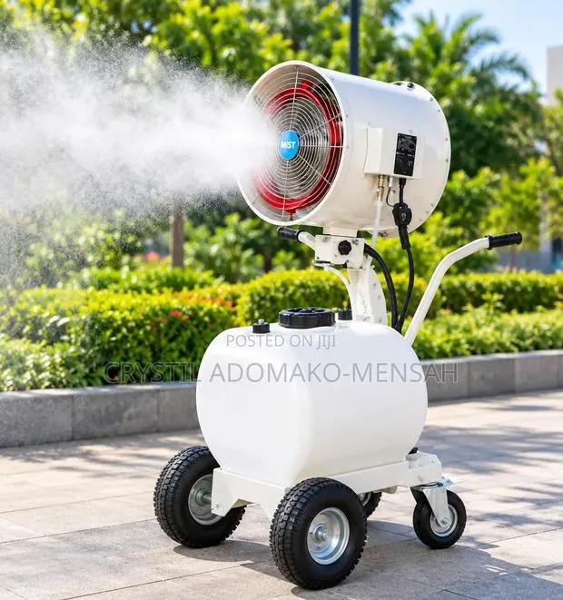 20-Inch Industrial Water Mist Fan - Rechargeable Battery Portable · Photo 1