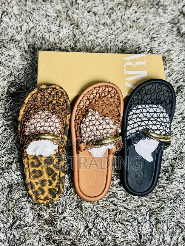 Zara Net Slippers _ Quality Ladies Slippers · Photo 1
