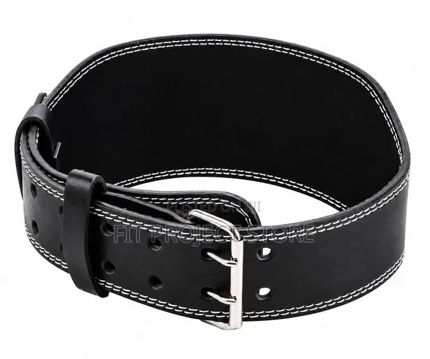Leather Weightlifting Belt · Photo 1