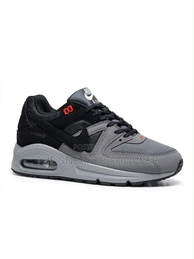 Air Max BW - Cool Grey / Black / Red · Photo 1
