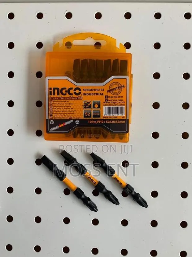 Impact Screwdriver Bits Ph + Sl 65mm - Sdbim21hl133 · Photo 1