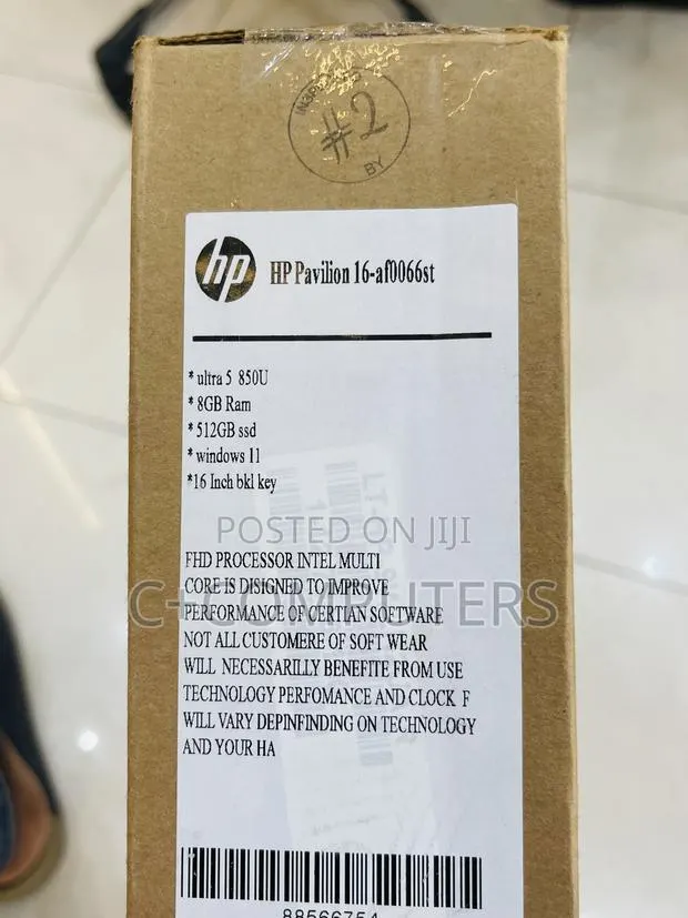 New Laptop HP Pavilion 15 8GB Intel Core Ultra 5 SSD 512GB · Photo 1