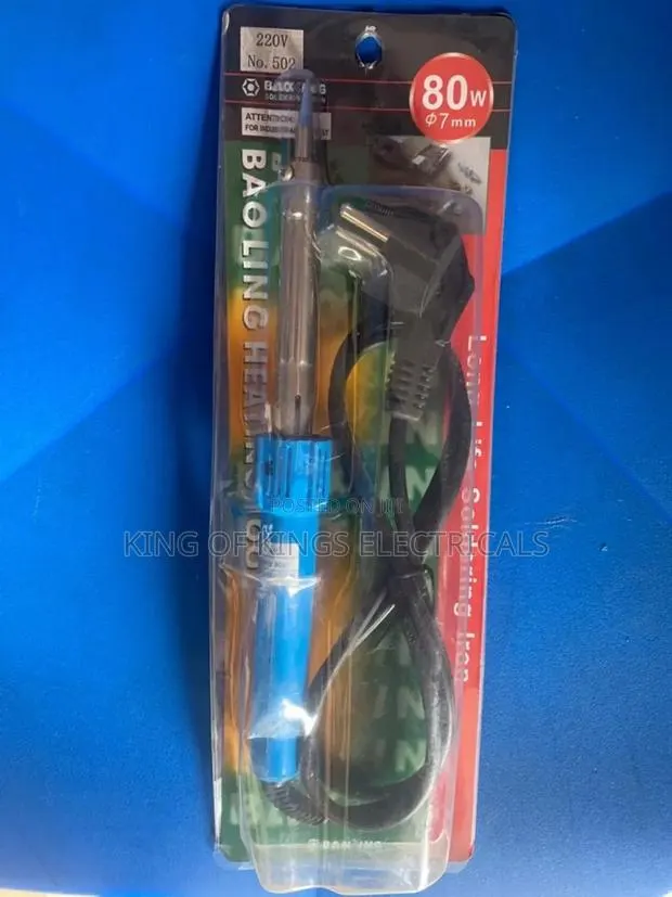 Electric Soldering Iron – (80w) High Heat · Photo 1