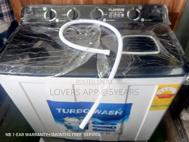 Flamino 12kg Washer ,Tackle More Laundry in One Go. · Photo 1