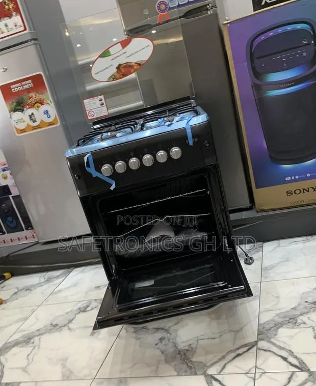 Original Black New 50x60 ( New Line) Ferre 4 Burner Gas Cooker · Photo 1