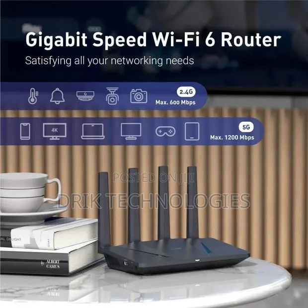 Wireless Router Flint AX-1800 · Photo 1