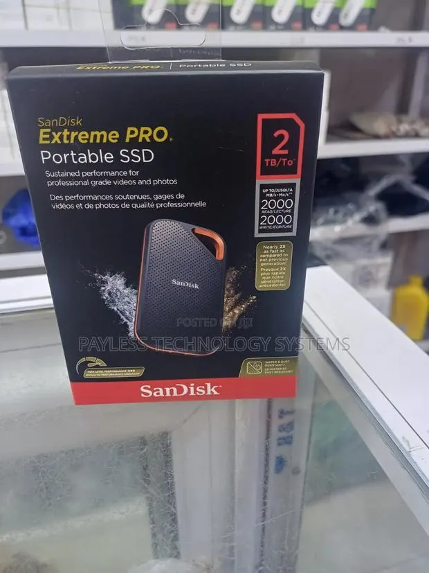 Sandisk 2tb 2000mb Extreme Pro SSD · Photo 1