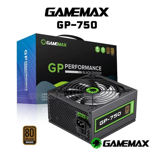 Gamemax 750w Gaming Power Supply 80plus Gold Certified Gp Performance · Photo 1
