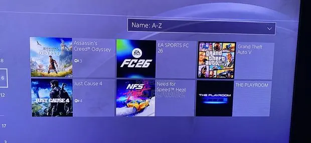 Ps4 Slim With Gta V, Eafc26, Just Cause 4, Assassin’s Creed and Others · Photo 3