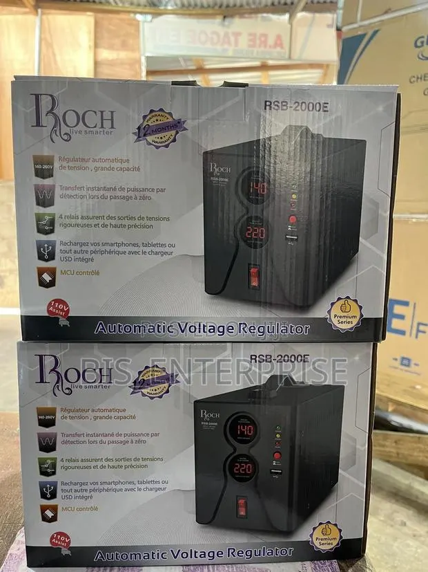 Roch Stabilizer 2000va Automatic Voltage Regulator · Photo 1