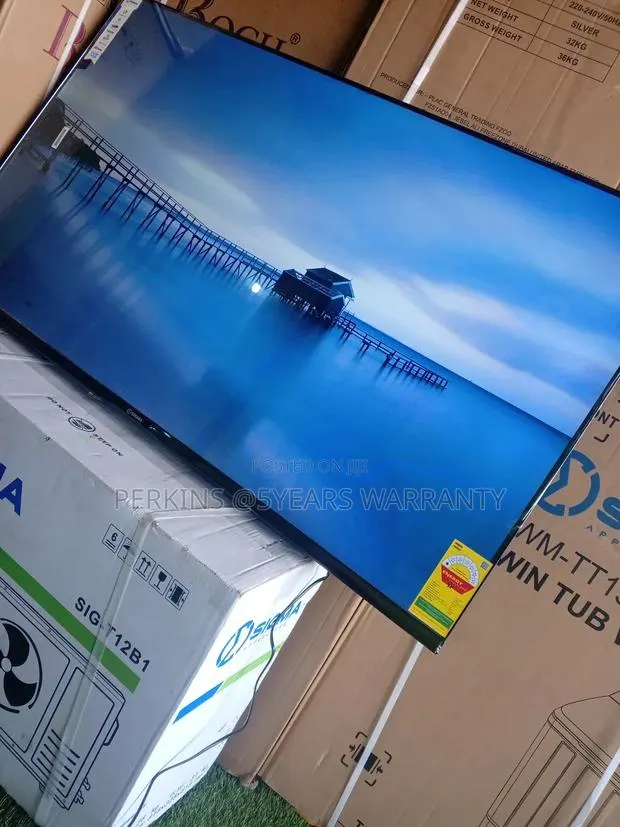Sigma 55” Android Smart Tv – Stream, Surf Smile With Sigma Smart Tv · Photo 1