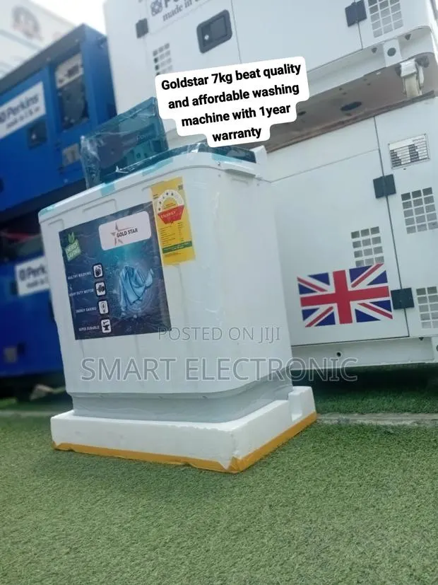 Compact, Powerful, and Ready to Go: Goldstar 7kg Washing Machine · Photo 1