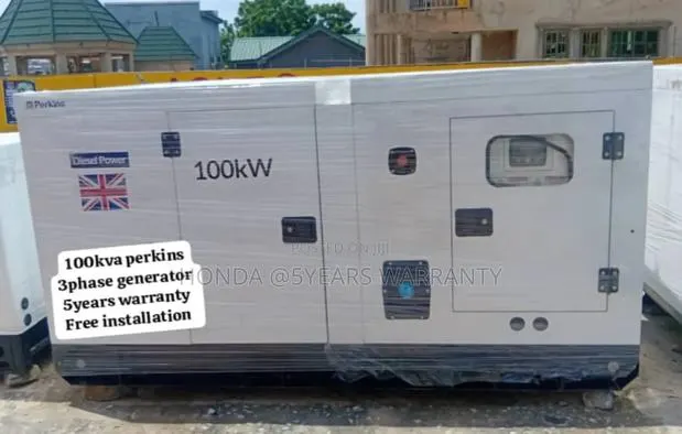 Energy Glow Perkins 100kva Diesel 3phase Perkins 100kva Ats · Photo 1