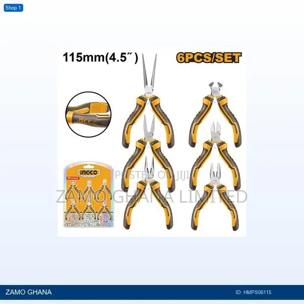 6 PCS Mini Pliers - Hmps06115 · Photo 1