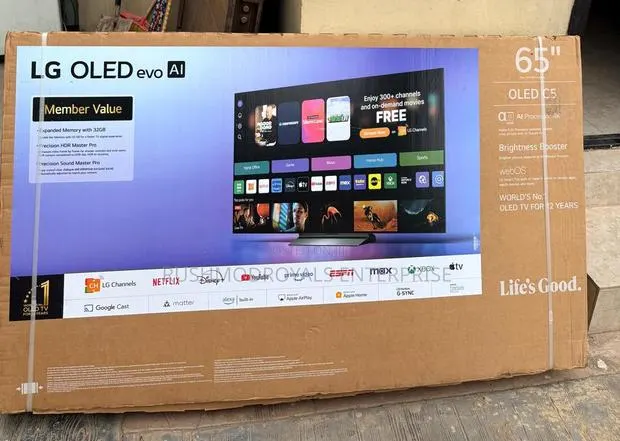 LG 65" Oled Evo Ai C5 Smart TV Oled65c5aua · Photo 1