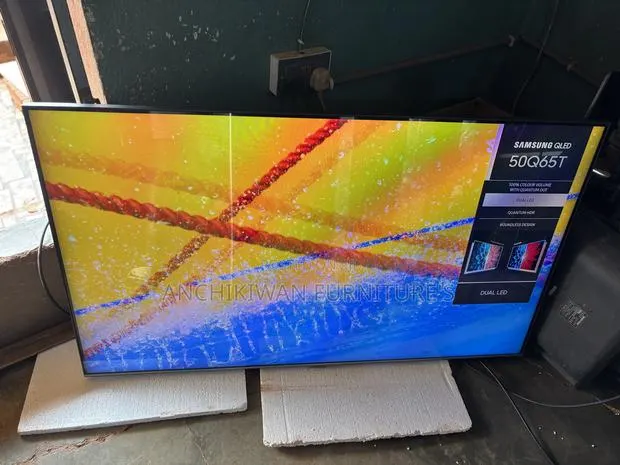 Samsung Qled 50 Inches Smart Digital Satellite Bluetooth Tv · Photo 1