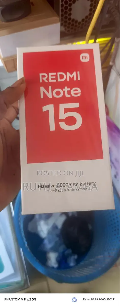 New Xiaomi Redmi Note 15 128 GB Black · Photo 1