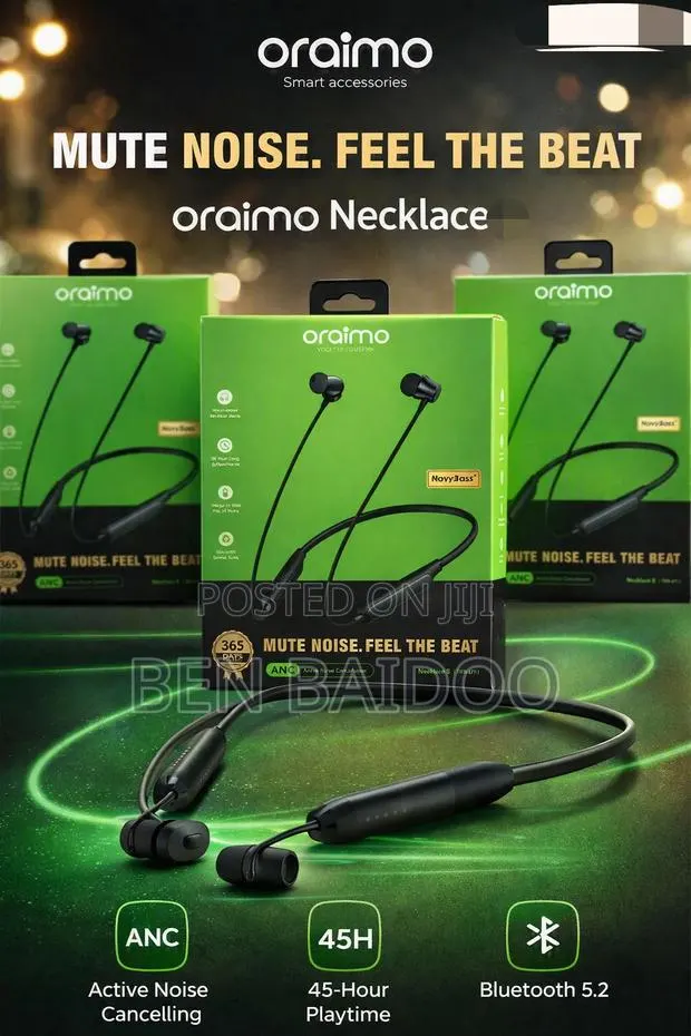 Oraimo Necklace 5 (Bluetooth 5.2) A · Photo 1