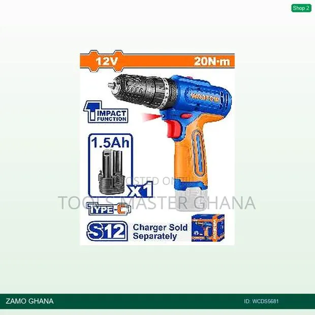 Cordless Impact - Wcds5681 · Photo 1