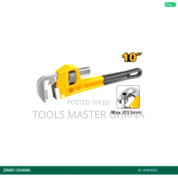 Pipe Wrench 10" - Hpw18102 · Photo 1