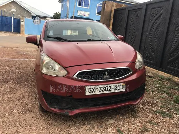 Mitsubishi Mirage SE 2017 Red · Photo 1