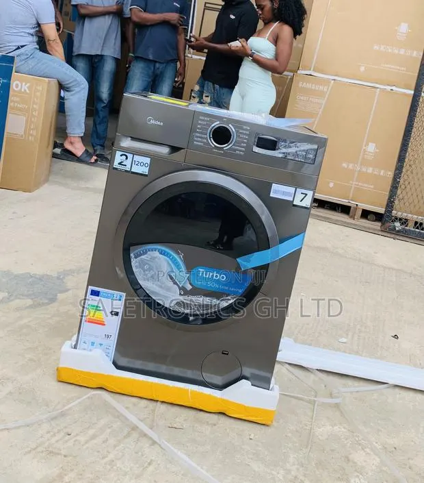 Newest Update Midea Washing Machine Front Load 7kg Full Automatic · Photo 1