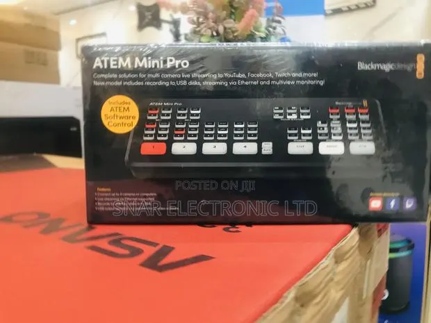 Bestselling Design ATEM Mini Pro4-Channel Live Stream · Photo 1