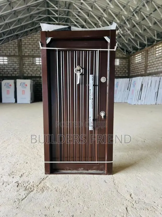 Brown Full Metallic Heavyduty Turkish Single Door+Accessory · Photo 1