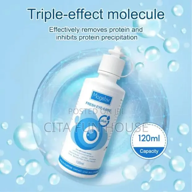Multi-purpose Eye Contact Lens Solution 120ml · Photo 1