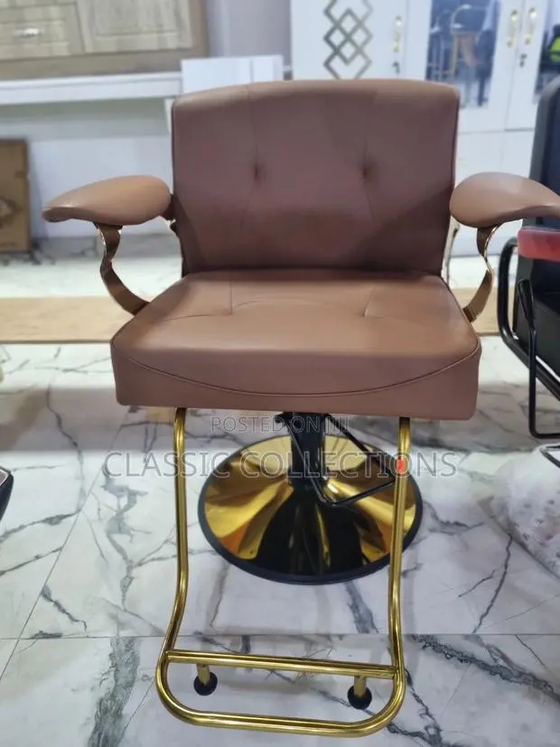 Barber Chair With Adjustable Headrest · Photo 2