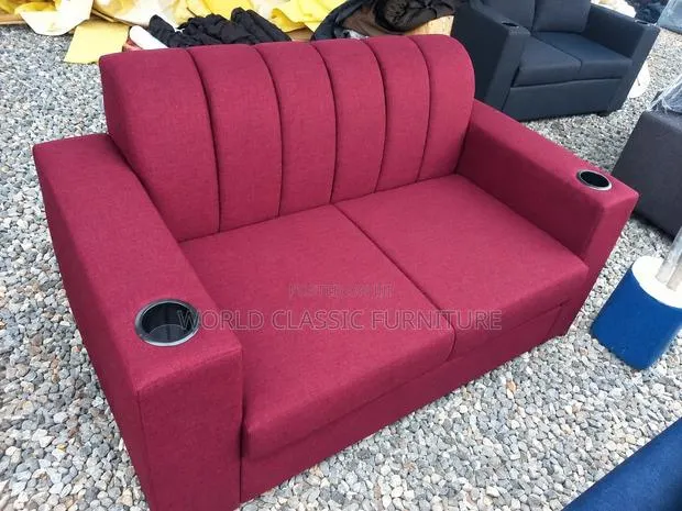 Style Design, Two Seats, Wide Armrests, and Built-in Cup Holders · Photo 1