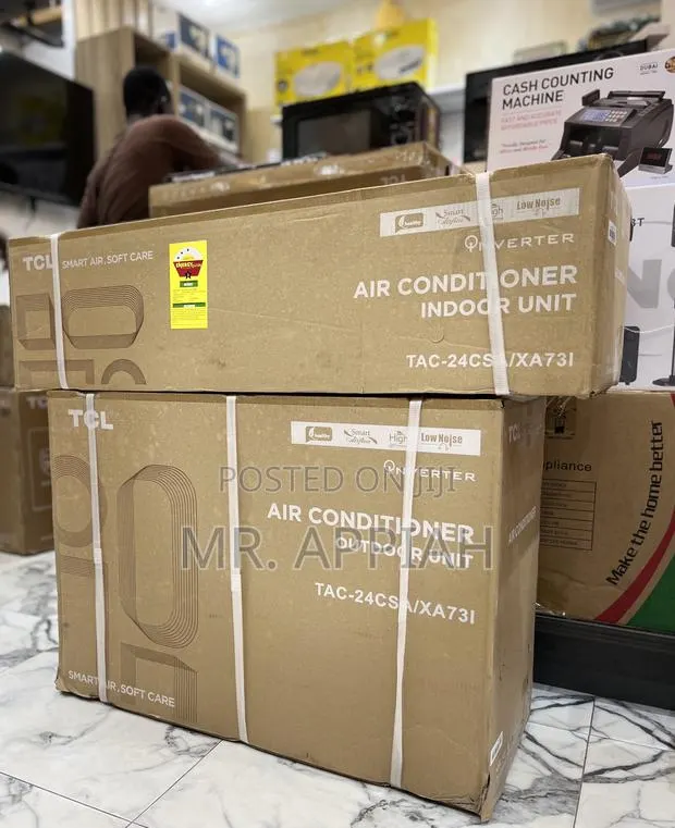 Sleek TCL 1.5hp Air Conditioner(White)R410 Gas,2026 Model · Photo 1