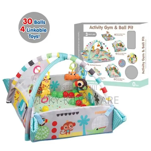 Activity Gym and Ball Pit With 30 PCS Balls · Photo 1